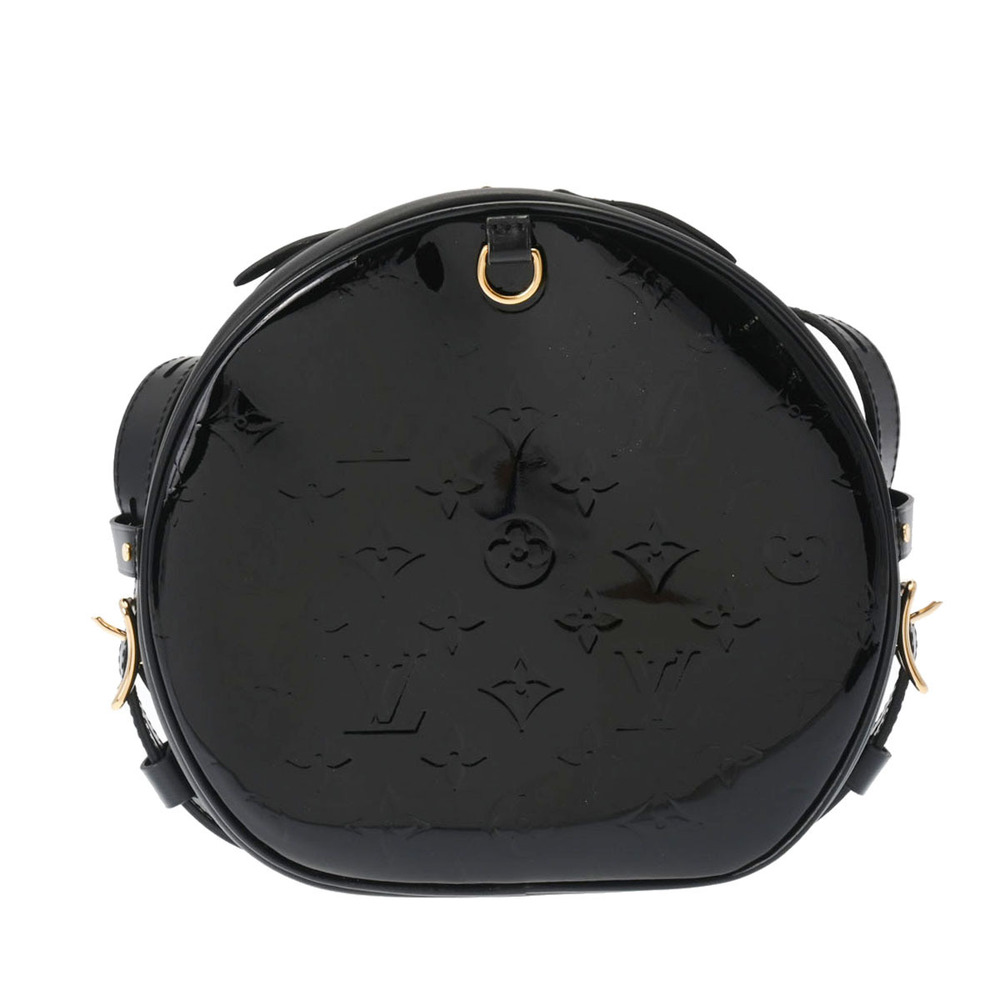 Louis Vuitton Vernis Boite Chapeau Souple Noir Black Monogram Shoulder Bag